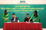 MIC hợp tác với nhiều Garage nâng cao chất lượng dịch vụ bảo hiểm xe cơ giới